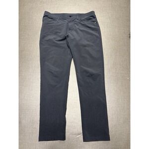 Public Rec Pants Mens 36x32 Gray Stretch Performance Travel Golf